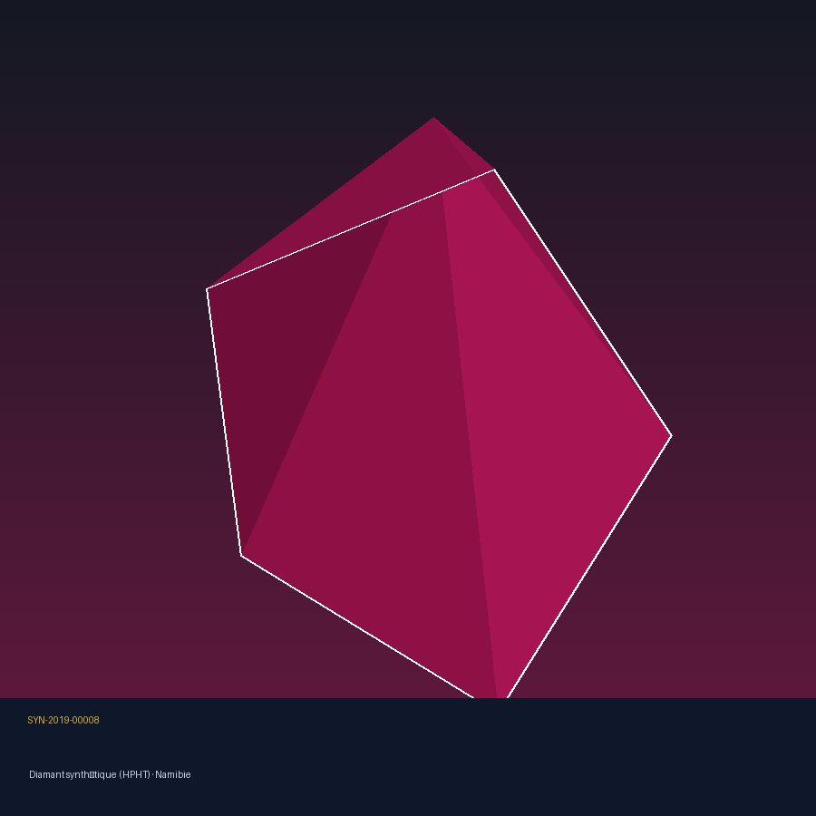 Diamant synthétique (HPHT)