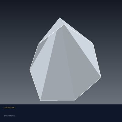 Diamant, vue 2