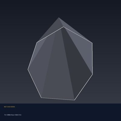 Fer météoritique, vue 2