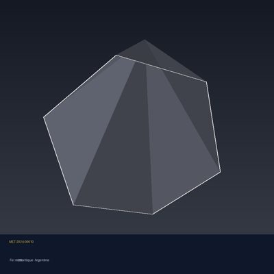 Fer météoritique, vue 2