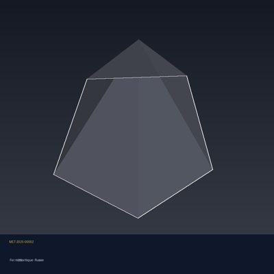 Fer météoritique, vue 2